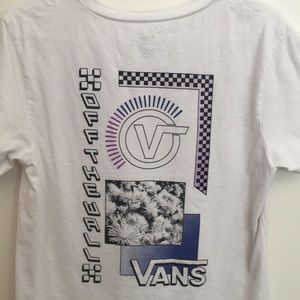 White Vans t-shirt